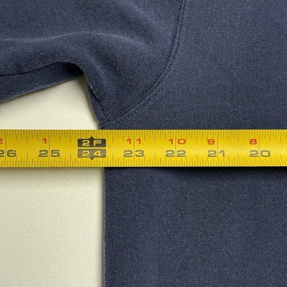 Vintage Fire Dept Sweatshirt Mens Large Blue Crew Neck Plumas Eureka California - Picture 13 of 13